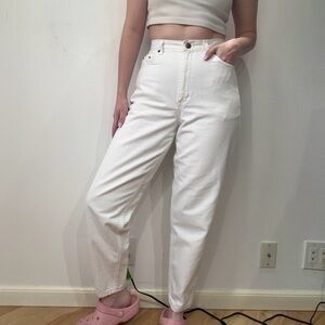 Vintage White Faded Glory Jeans